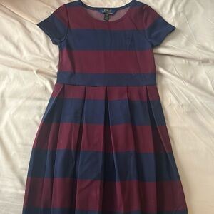 Brand new Ralph Lauren dress for girls size small (7). Only worn 3 times.